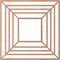 Ekena Millwork Raven Wood Fretwork Pierced Ceiling Medallion, Cherry, 16"OD x 5 7/8"ID x 1/4"T CMWP16X16X0250RACH - alternate 4